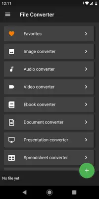 File Converter android App screenshot 0